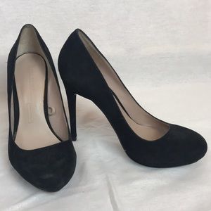 Black Suede Pumps